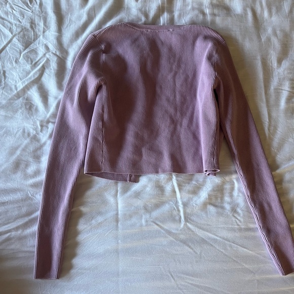 ZARA dusty rose color short cardigan small - Picture 5 of 5